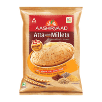 Aashirvaad Atta with Millets, 5kg