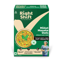 Right Shift Millet Masala Oats, Spinach & Corn, 240g