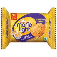 Sunfeast Marie light Active contains Iron and 6 Vitamins
