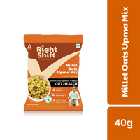 Right Shift Millet Oats Upma Mix, Power of 7 grains, 40g
