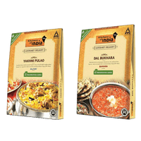 Kitchens of India Combo Pack- Yakhni Pulao, 250g and Dal Bukhara, 285g