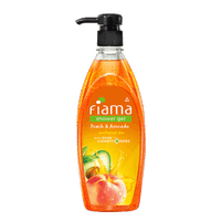 Fiama Shower Gel Peach & Avocado, Body Wash with Skin Conditioners for Soft Moisturised Skin, 500ml bottle