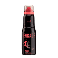 Engage Rush Deodorant For Men, 150 ml, Fruity & Sweet , Skin Friendly