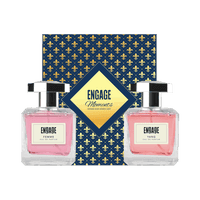 Engage Moments Luxury Perfume Gift for Women, Long Lasting, Birthday Gift, Fruity & Floral, Pack of 2*100ml