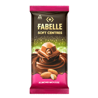 Fabelle Soft Centres Almond Mousse Chocolate Bar 126g