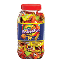 Candyman Fruitee Fun, Assorted Fruit Candies, 750g Jar