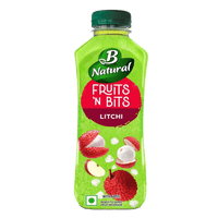 B Natural Fruits 'N Bits - Litchi, 300ml