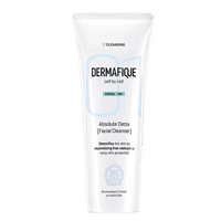 Dermafique Absolute Detox Facial Cleanser Exfoliating Face wash for Normal To Dry Skin, with Vitamin E and Pomegranate extracts, Oil-Free, deep cleanses pores, Fights pollution effects, Dermatologist Tested (100 ml)