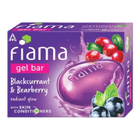 Fiama Gel Bar Blackcurrant And Bearberry For Radiant Glowing Skin With Skin Conditioners 125g soap