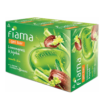 Fiama Gel Bar Lemongrass And Jojoba For Smooth Skin With Skin Conditioners 125G Pack Of 3 soap