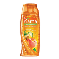 Fiama Shower Gel Peach & Avocado, Body Wash with Skin Conditioners for Soft Moisturised Skin, 250 ml bottle
