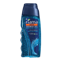 Fiama Men Refreshing Pulse Shower Gel, with skin conditioners & sea minerals for soft & refreshed skin, 250ml bottle
