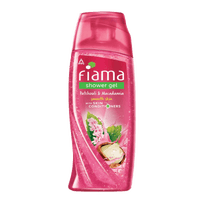 Fiama Shower Gel Patchouli & Macadamia, Body Wash with Skin Conditioners for Soft Glowing Skin, 250ml bottle