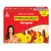 Mangaldeep Marigold Dhoop - 16 Sticks (With free MB)