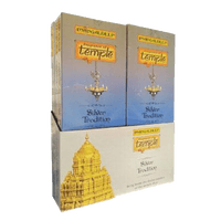 Mangaldeep Temple Diya Silver Tradition Agarbatti 50 Sticks - Pack of 6