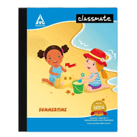Classmate Notebook,  19.0 cm x 15.5 cm,  92 pages,  Square - 9 Mm (21 Squares), Hard Cover