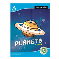 Classmate Notebook,  24.0 cm x 18.0 cm,  172 pages,  Maths Unruled, Soft Cover