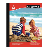 Classmate Notebook,  19.0 cm x 15.5 cm,  172 pages,  Three Lines With Gap, Hard Cover