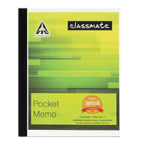 Classmate Pocket Memo,  10.0 cm x 8.2 cm,  42 pages,  Single Line