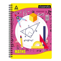 Classmate Maths Book,  28.0 cm x 22.0 cm,  60 pages,  Single Line/Blank