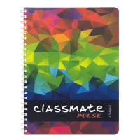 Classmate Pulse 6 Subject, 29.7 cm x 21.0 cm, 300 pages, Single Line, Spiral
