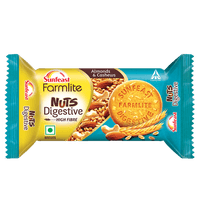 Sunfeast Farmlite Nuts Digestive Biscuit 100g, High fibre, Goodness of Almonds, Cashews and wheat fibre