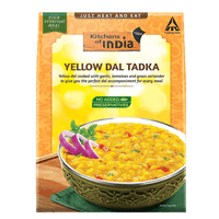 Kitchens of India Ready to Eat YELLOW DAL TADKA - Heat and Eat, Indian Meal