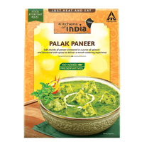 Kitchens of India Ready to Eat PALAK PANEER - Heat and Eat, Indian Meal