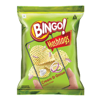 Bingo! Hashtags Cream & Onion, Rs. 10/-