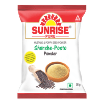 Sunrise Pure, Shorshe Posto Powder - 50 grams (Pouch)