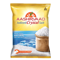 Aashirvaad Iodized Crystal Salt 1kg